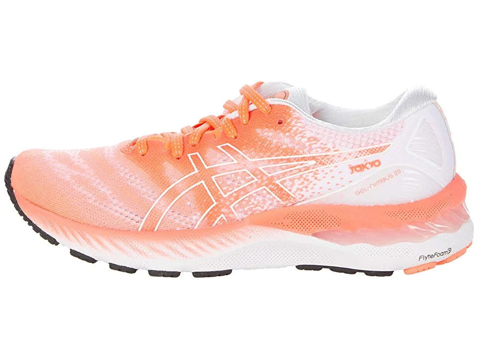 Red/White GEL-Nimbus 23 Running Shoes W6578