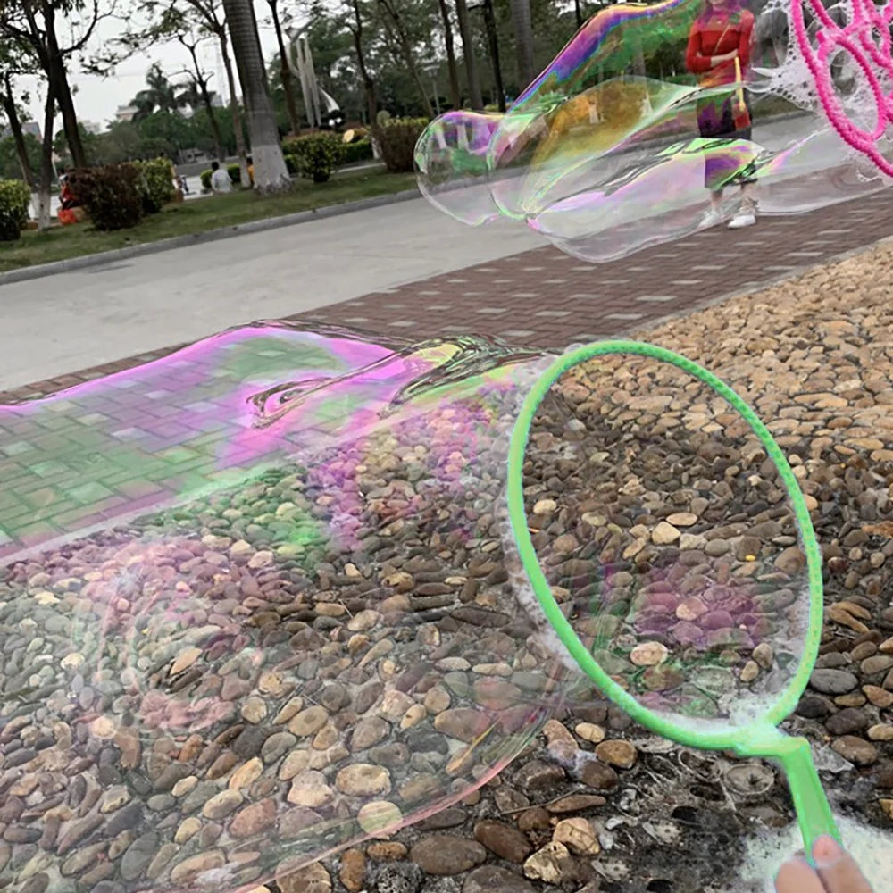 Colorful Bubble Making Wands Outdoor Toy U6338