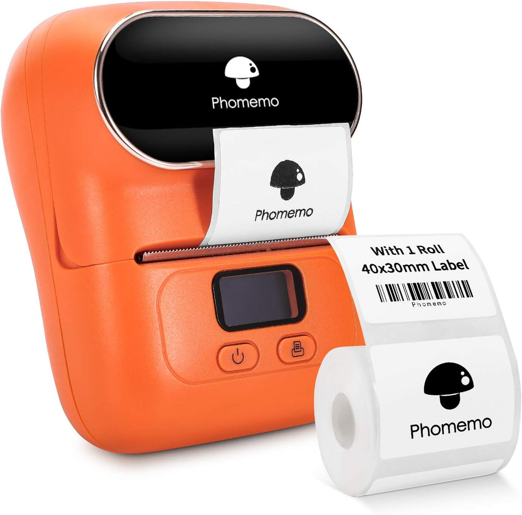 White Bluetooth Label Maker Machine X777362