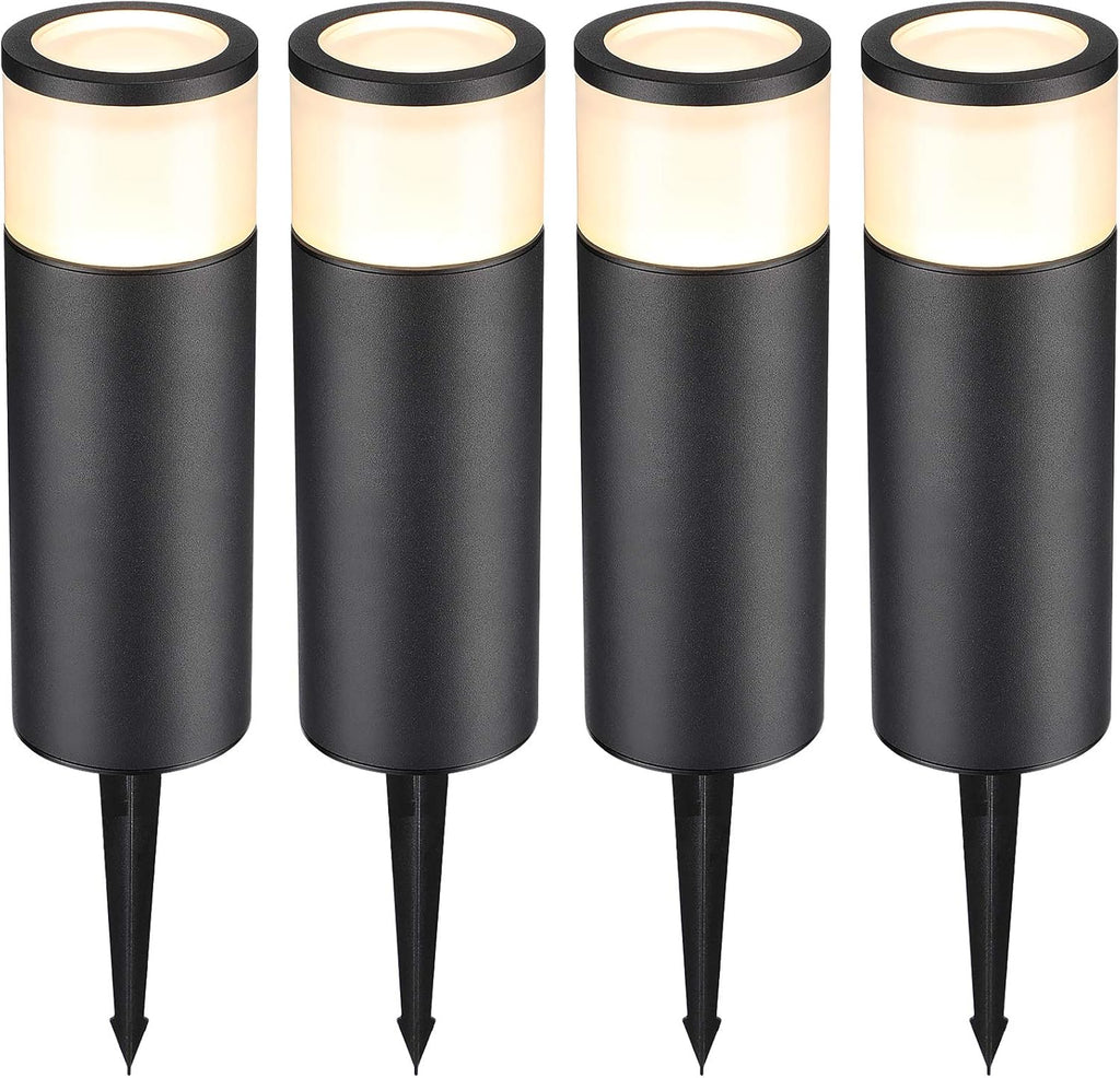 Pack of 4 Aluminum LED Pathway Lights N1898
