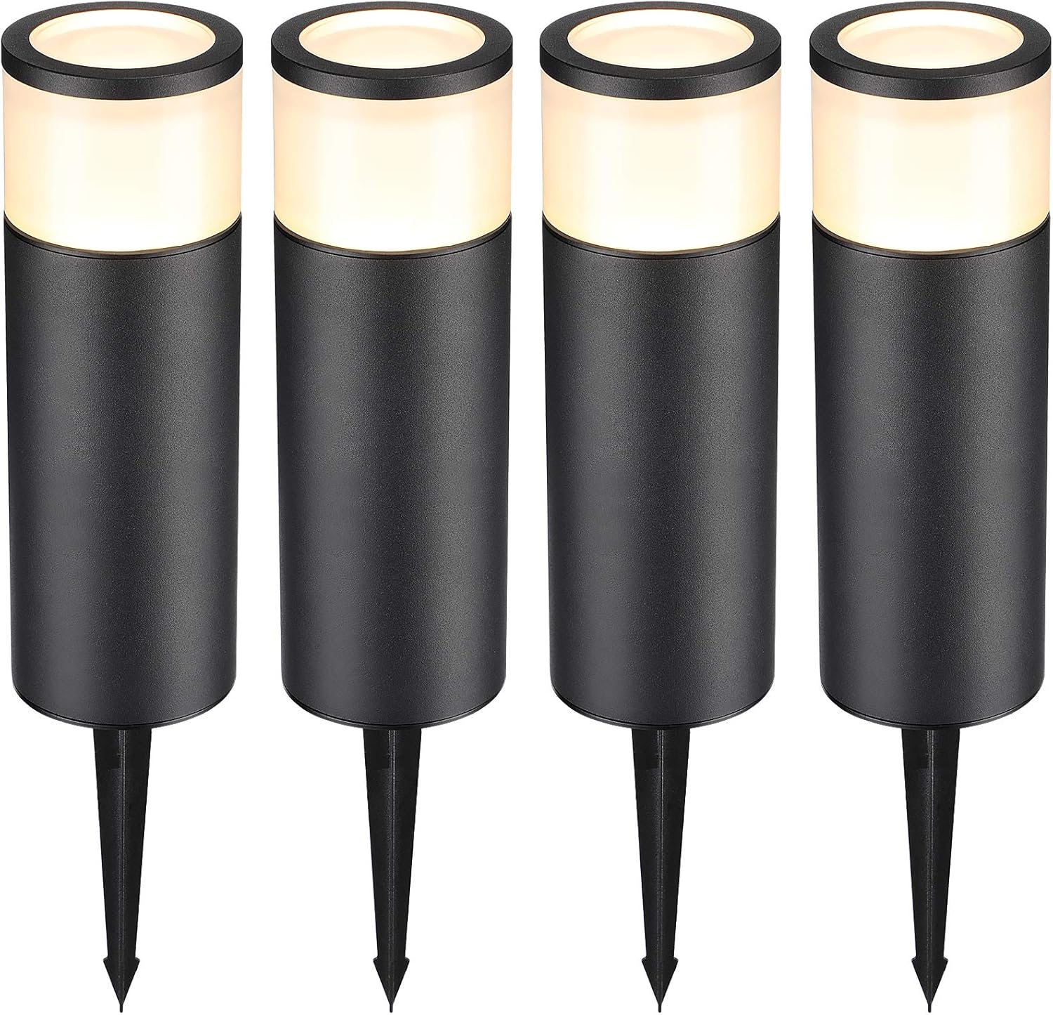Pack of 4 Aluminum LED Pathway Lights N1898