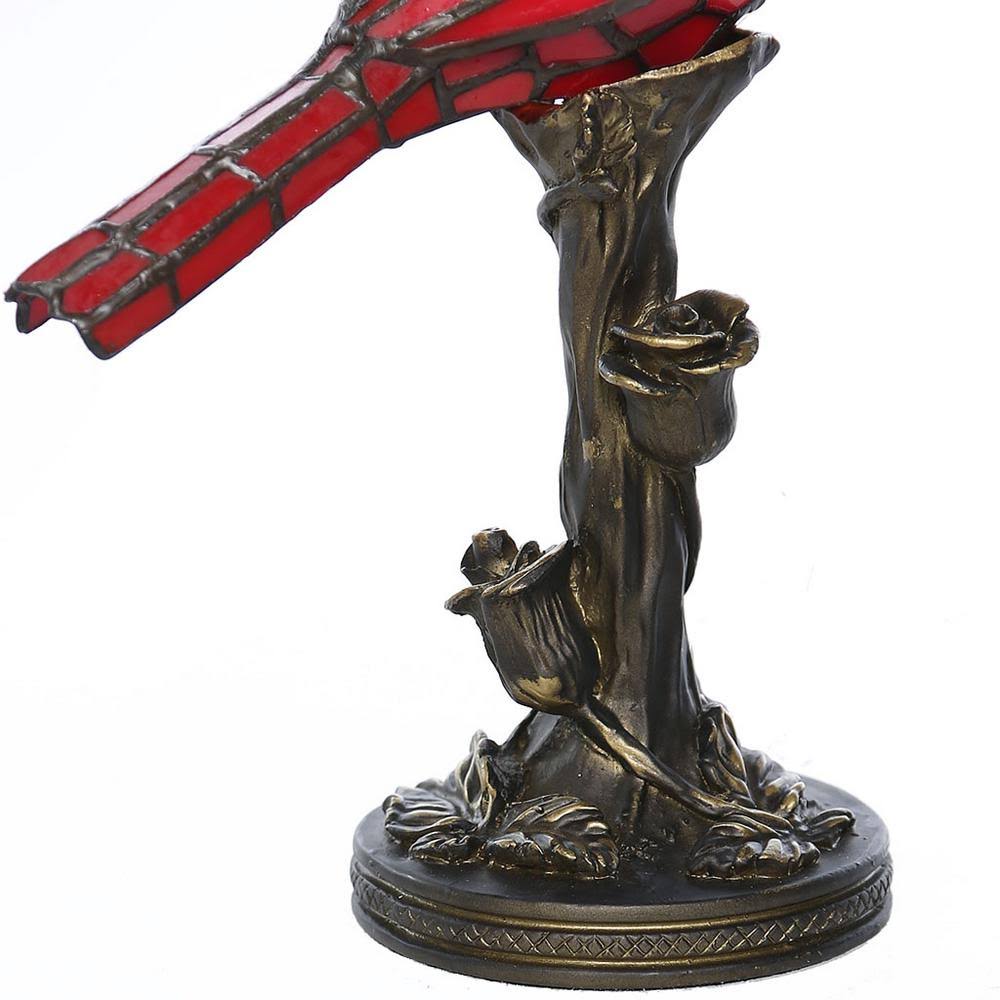 13.5x22 Tall Stained Glass Accent Lamp H95518
