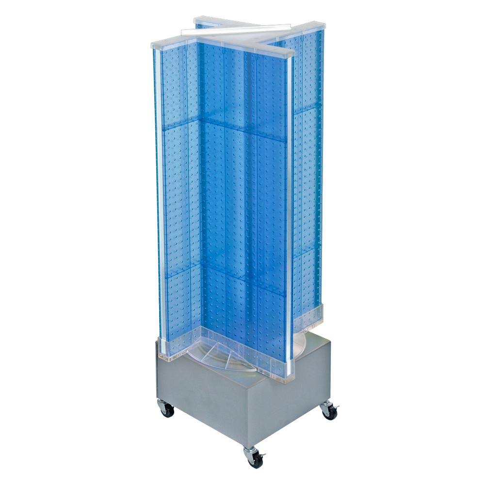 Pink Pegboard on Wheeled Base T3578