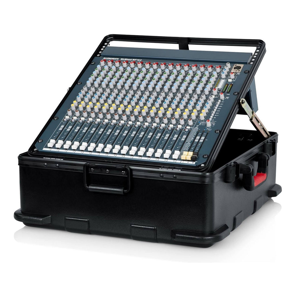 Black Rack Mountable Audio Mixer Case D430871