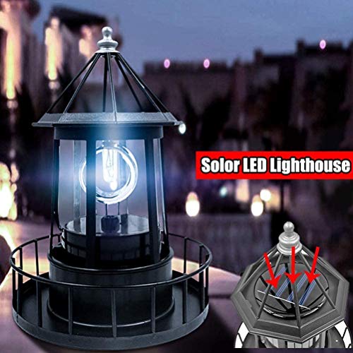 Black Solar LED Hanging Lantern S240727