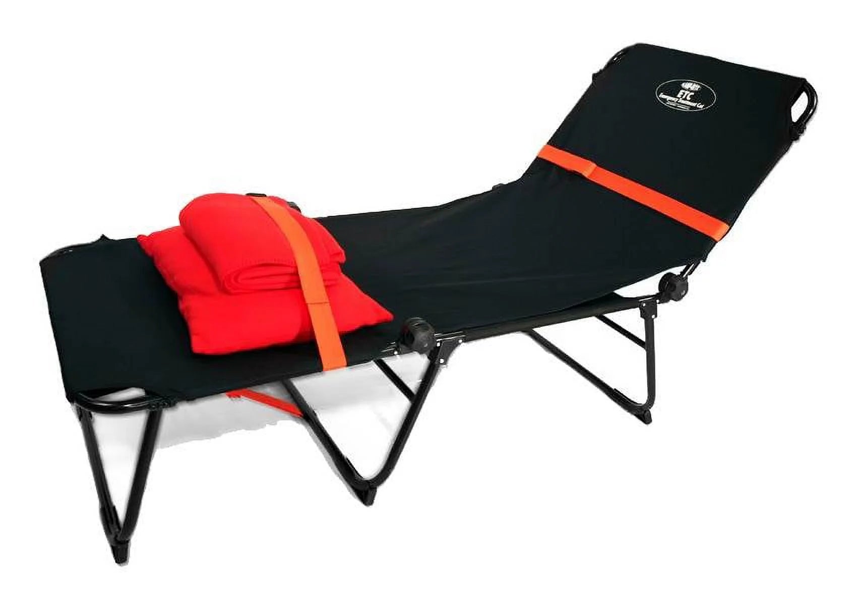 Orange Emergency Treatment Cot A1274