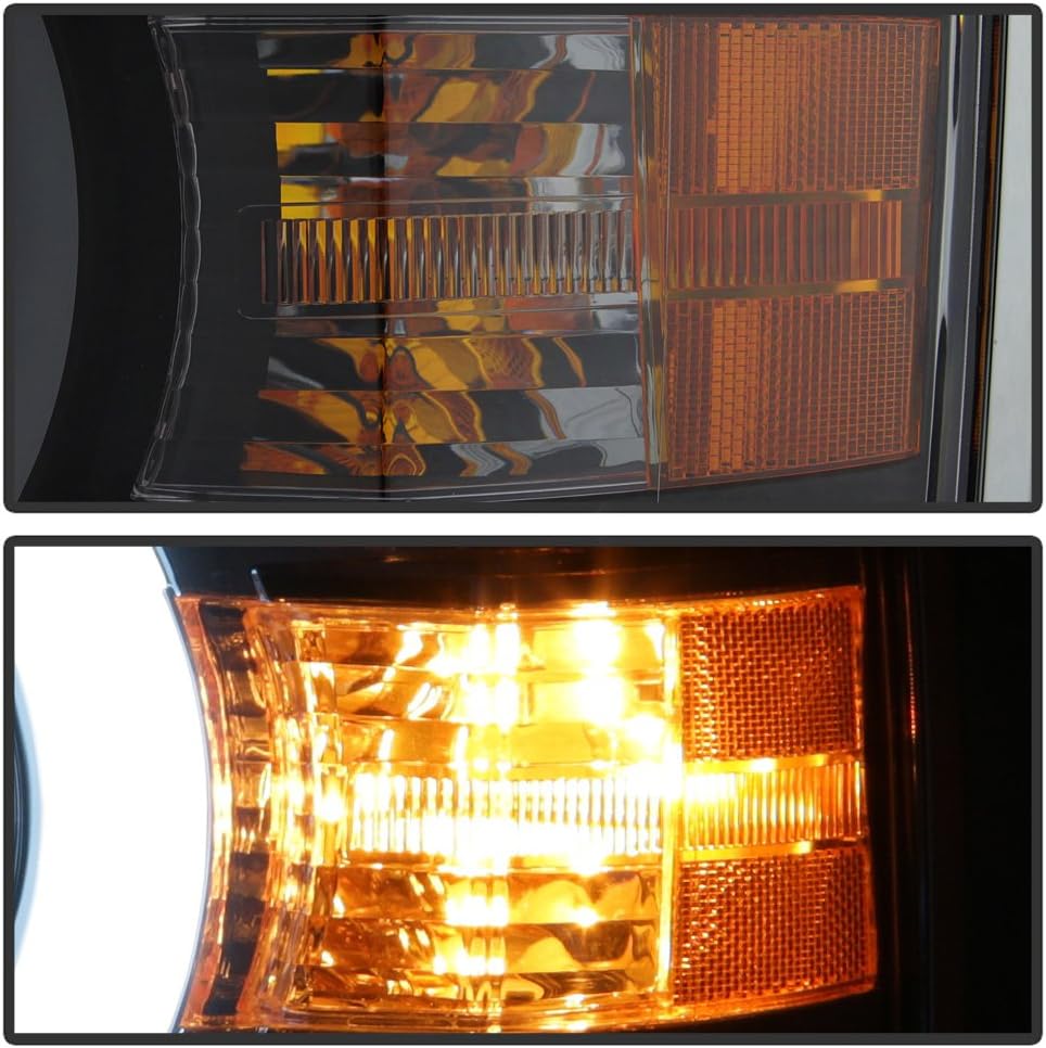 Projector Headlights with LED DRL D589