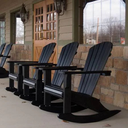 Slate Grey Seashell Rocker S663