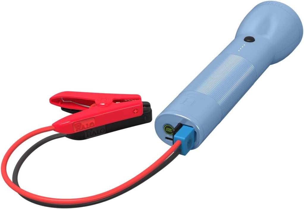 Rechargeable Lithium LED Flashlight with Car Jump Starter and Phone Charger Z8691