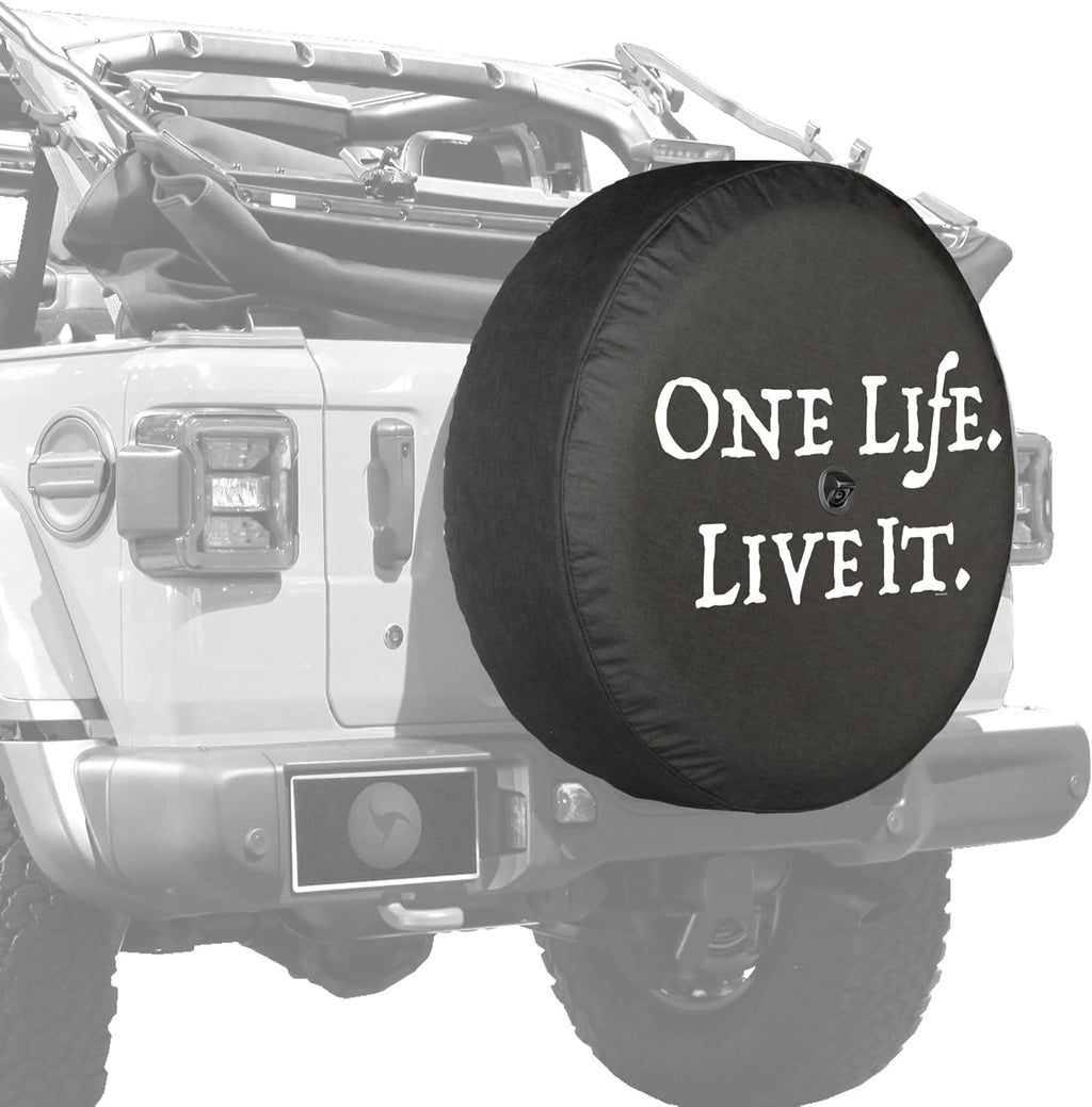 32 Soft JL Tire Cover for Jeep Wrangler JL with Back-up Camera I387