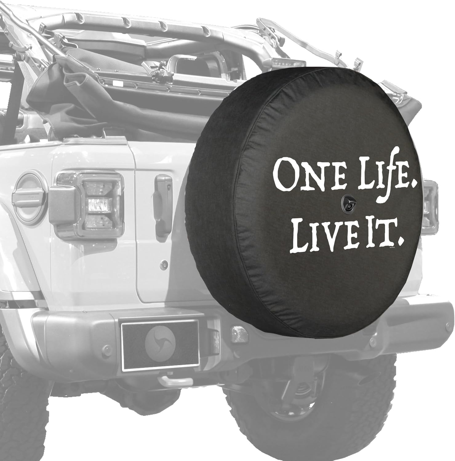 32 Soft JL Tire Cover for Jeep Wrangler JL with Back-up Camera I387