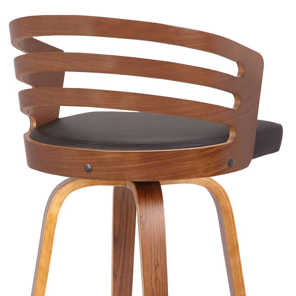 Brown Counter Height Swivel Stool M84530