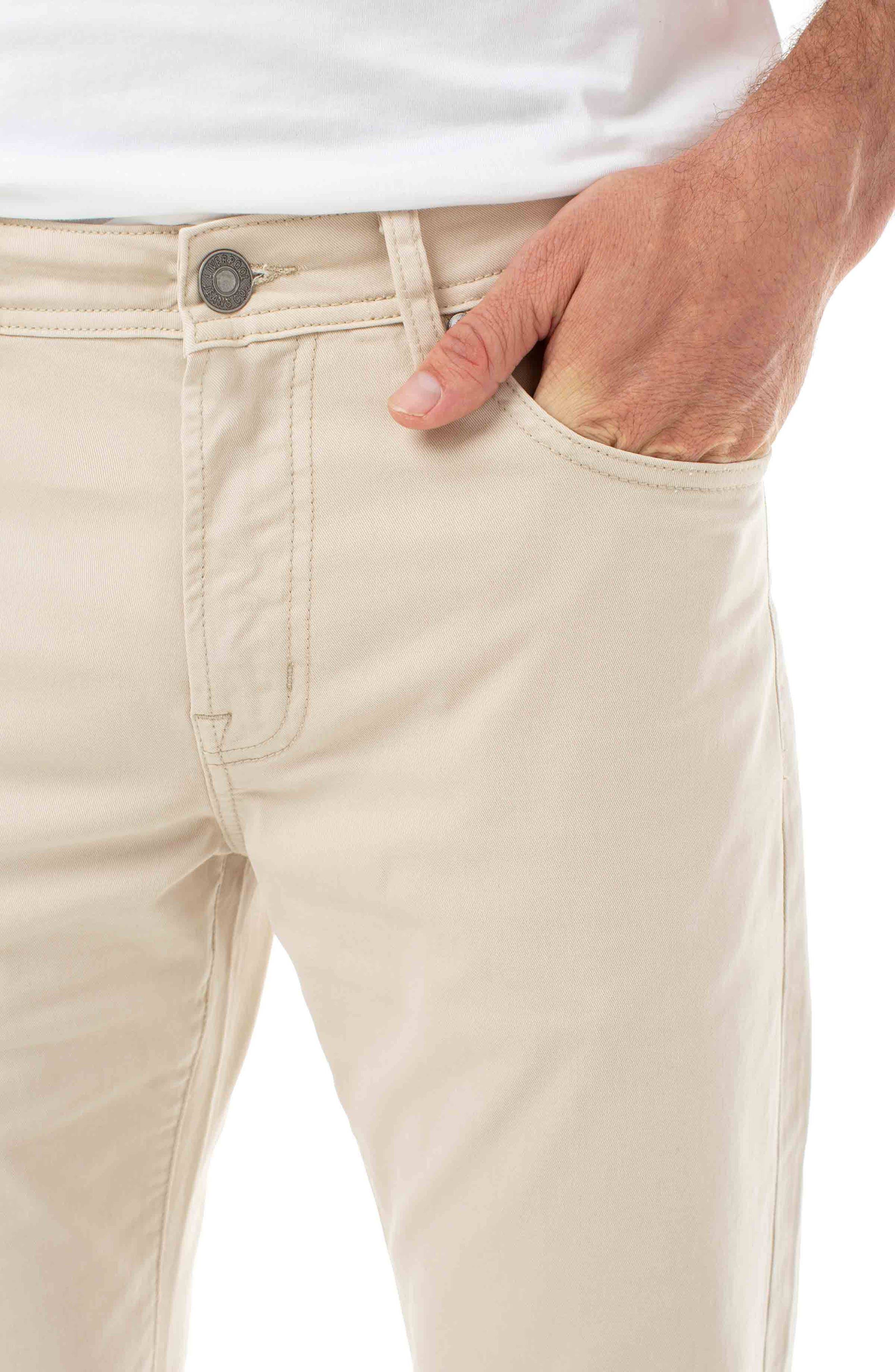Sand Relaxed Straight Twill Pants K29095