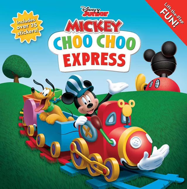 Disney Mickey Mouse Clubhouse Choo Choo Express Lift-the-Flap Paperback P992713