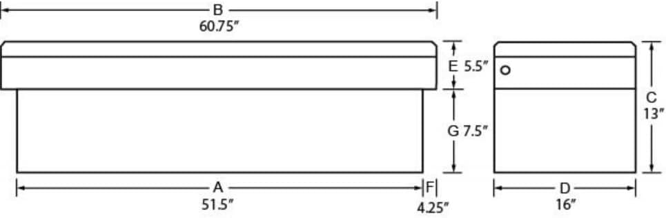 Aluminum Storage Box Y753218
