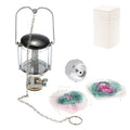 Propane Mantle Lantern with 2 Lantern Mantles D462