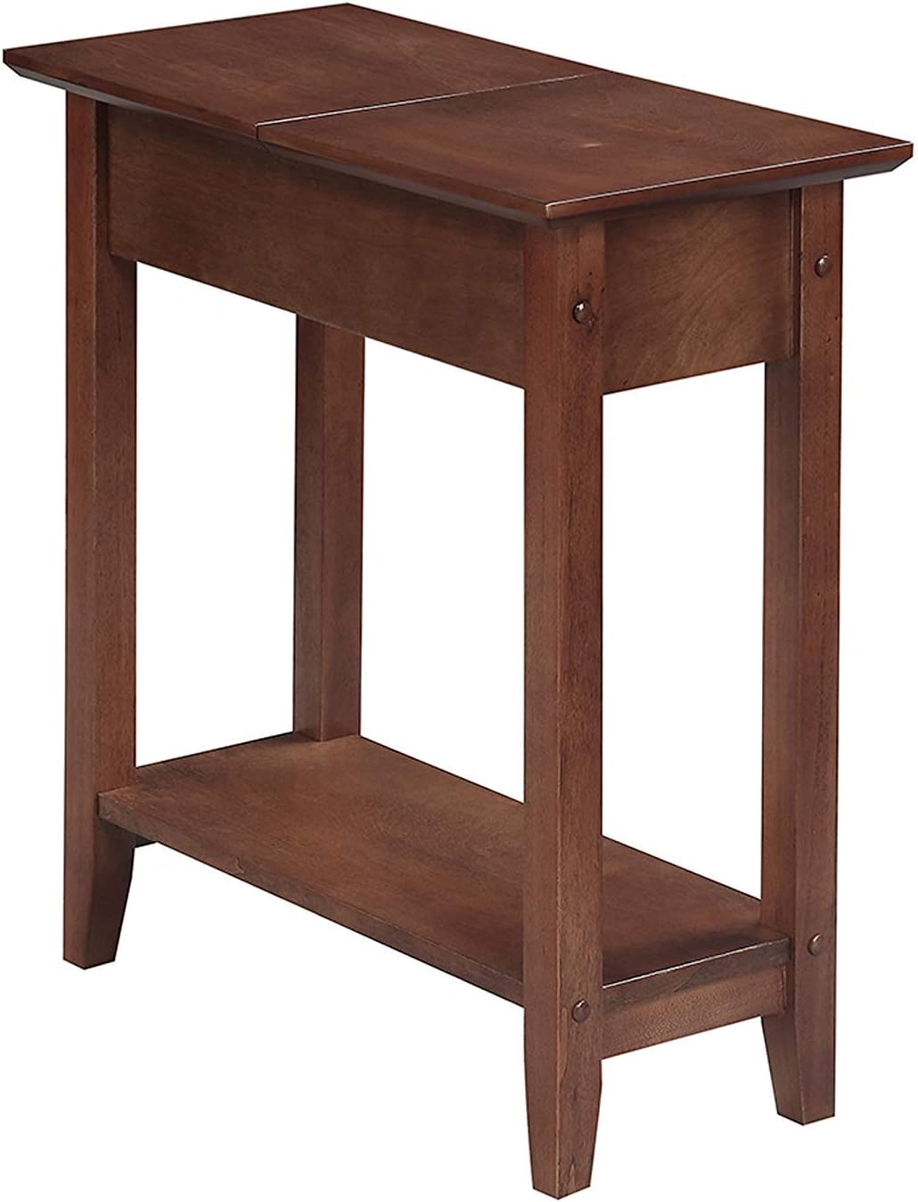 Flip Top End Table, Dark Walnut G6403