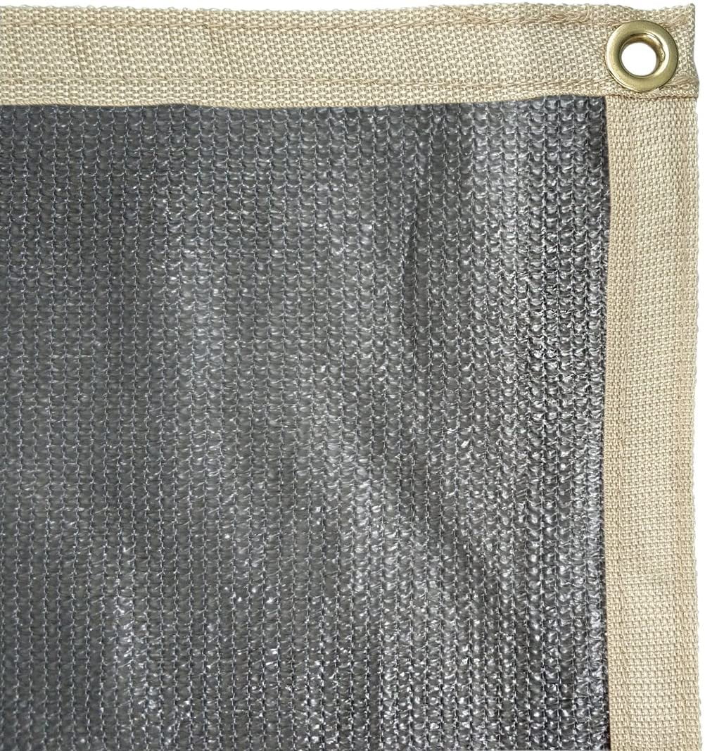 RV Awning Privacy Screen Shade Panel Kit, Grey, 10 x 10ft H34697