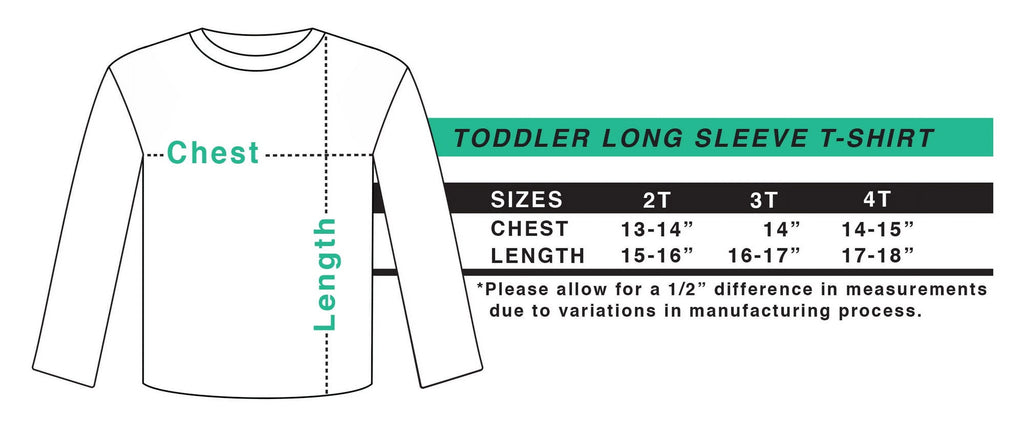 Long Sleeve Toddler T-Shirt X475