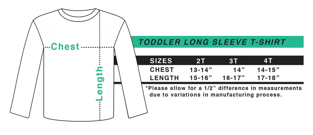 Long Sleeve Toddler T-Shirt X475