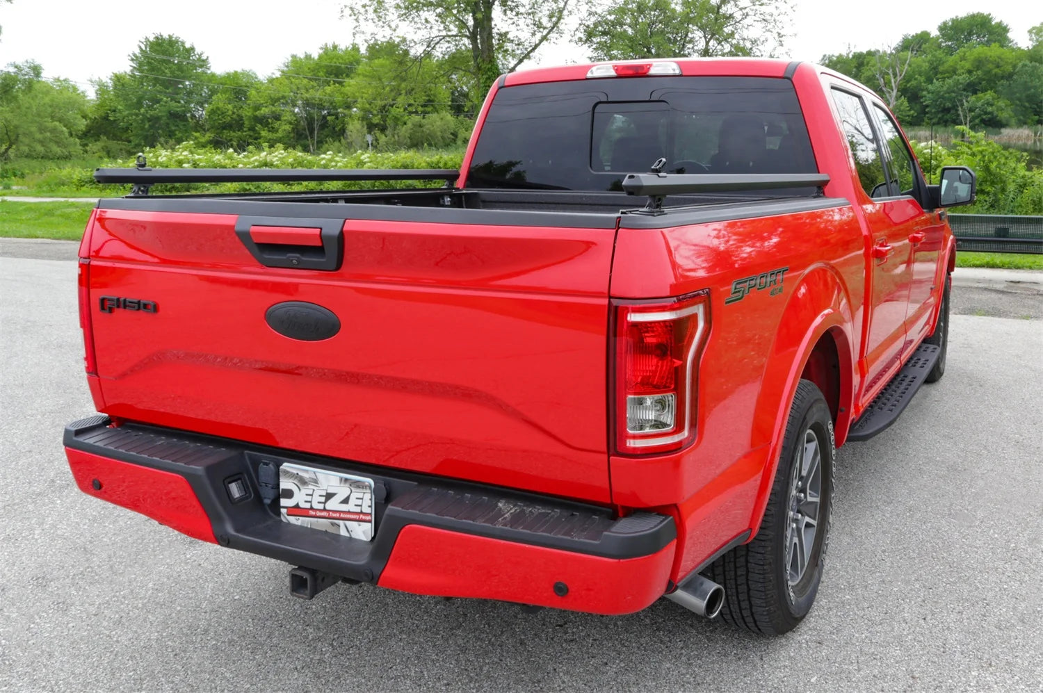Texture Black Side Rails F6143