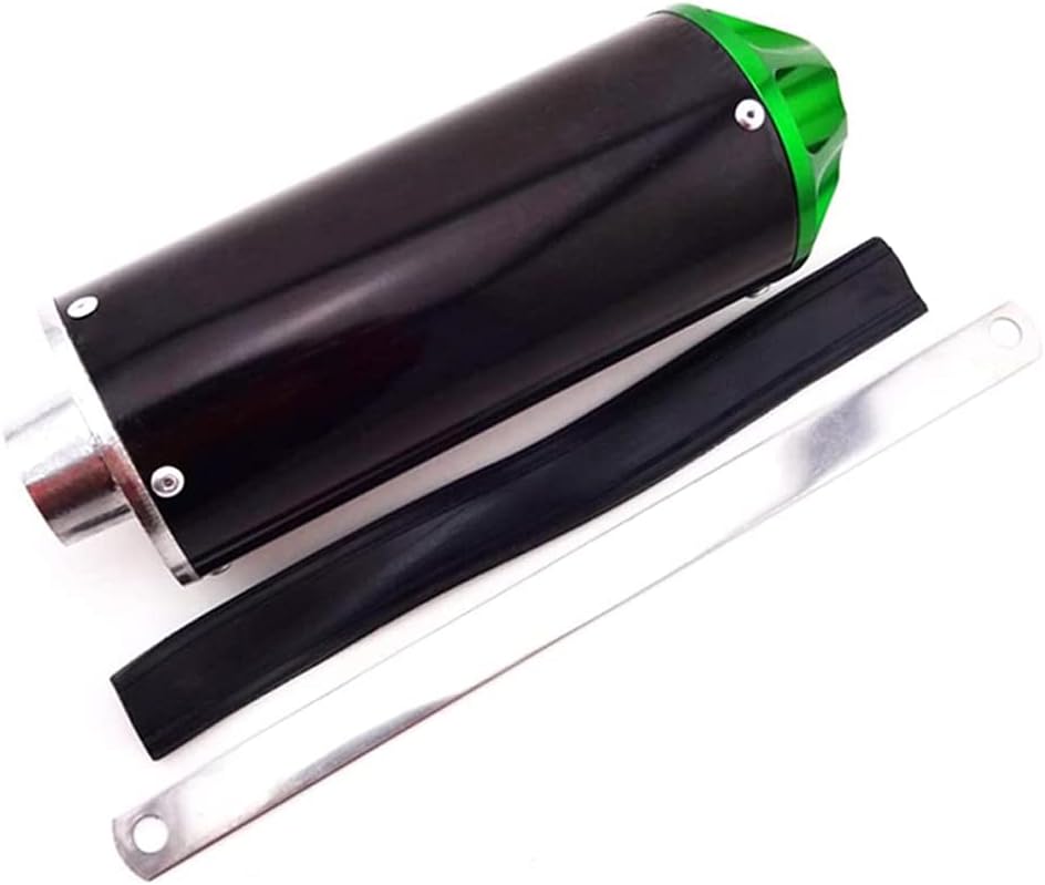 Green Exhaust Muffler Silencer Pipe Assembly Kit Pack of 2 J3481