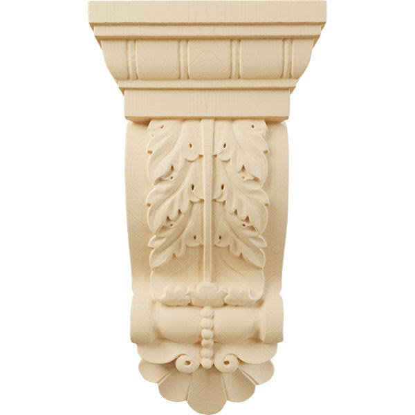 5 1/8x22W x 2 3/4x22D x 9 3/4x22H Maple Corbel P99319