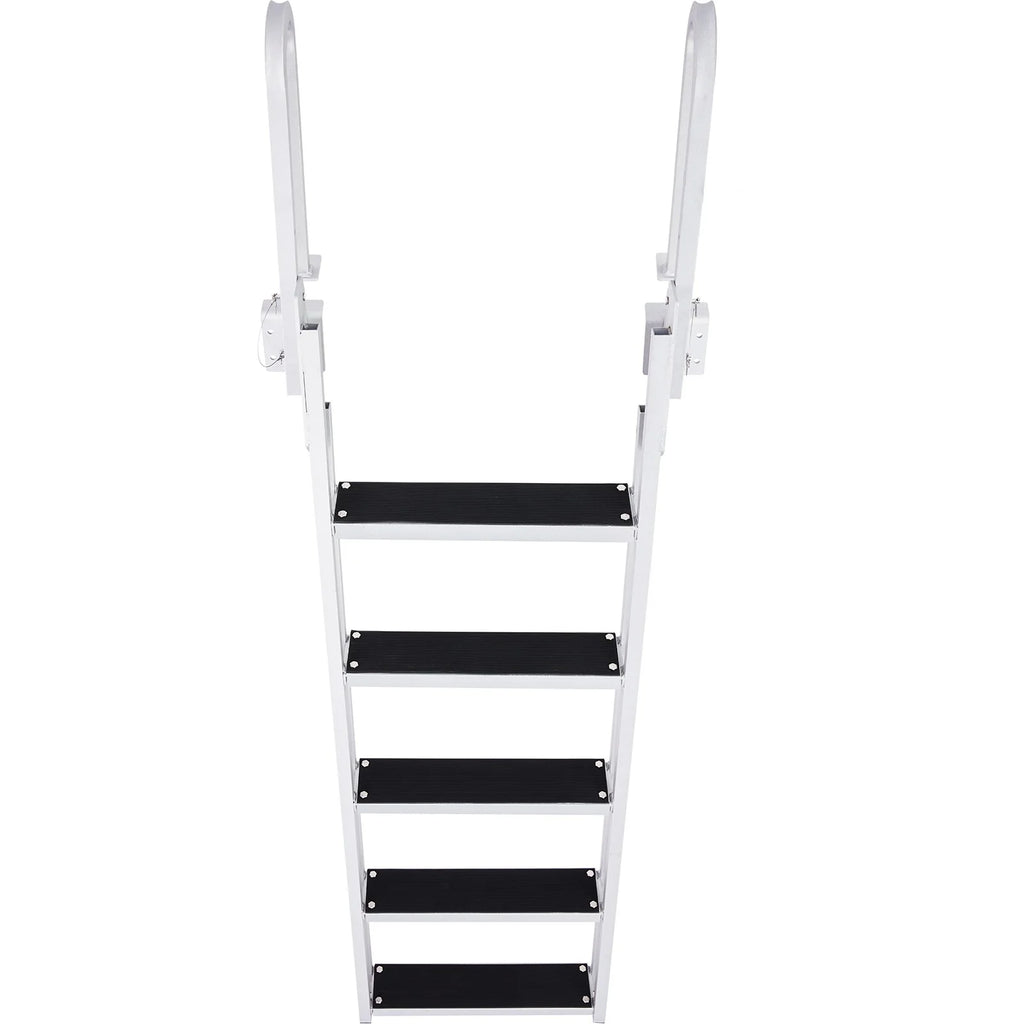 Aluminum 5 Steps Boat Dock Ladder A24021