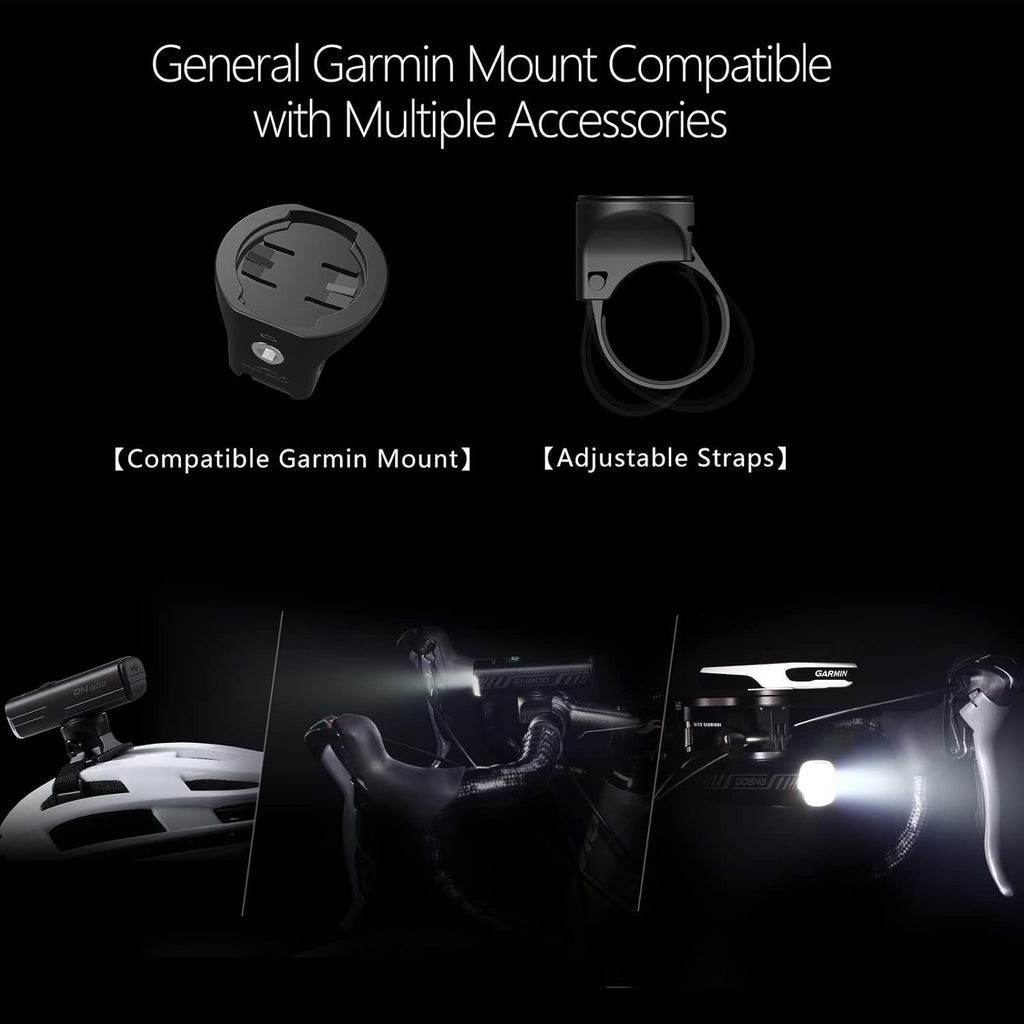 Bike Headlight with CREE LED, IPX7, 4000mAh Battery, Pack of 2 F329