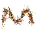 5' Brown/Cream Lantern Garland A5955