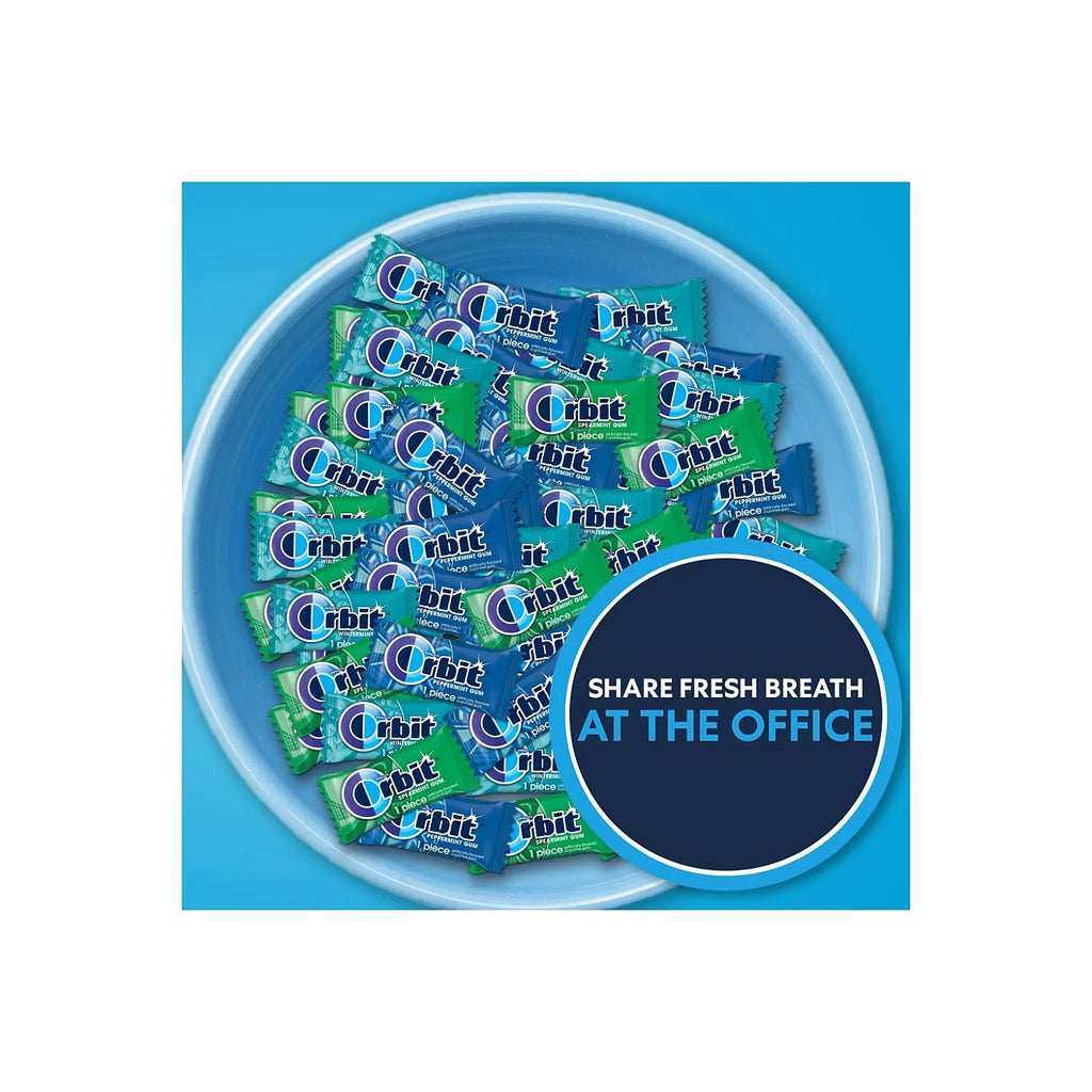 Sugar Free Gum Assorted Flavors 13.4 oz. 200 Pieces/Pack M487