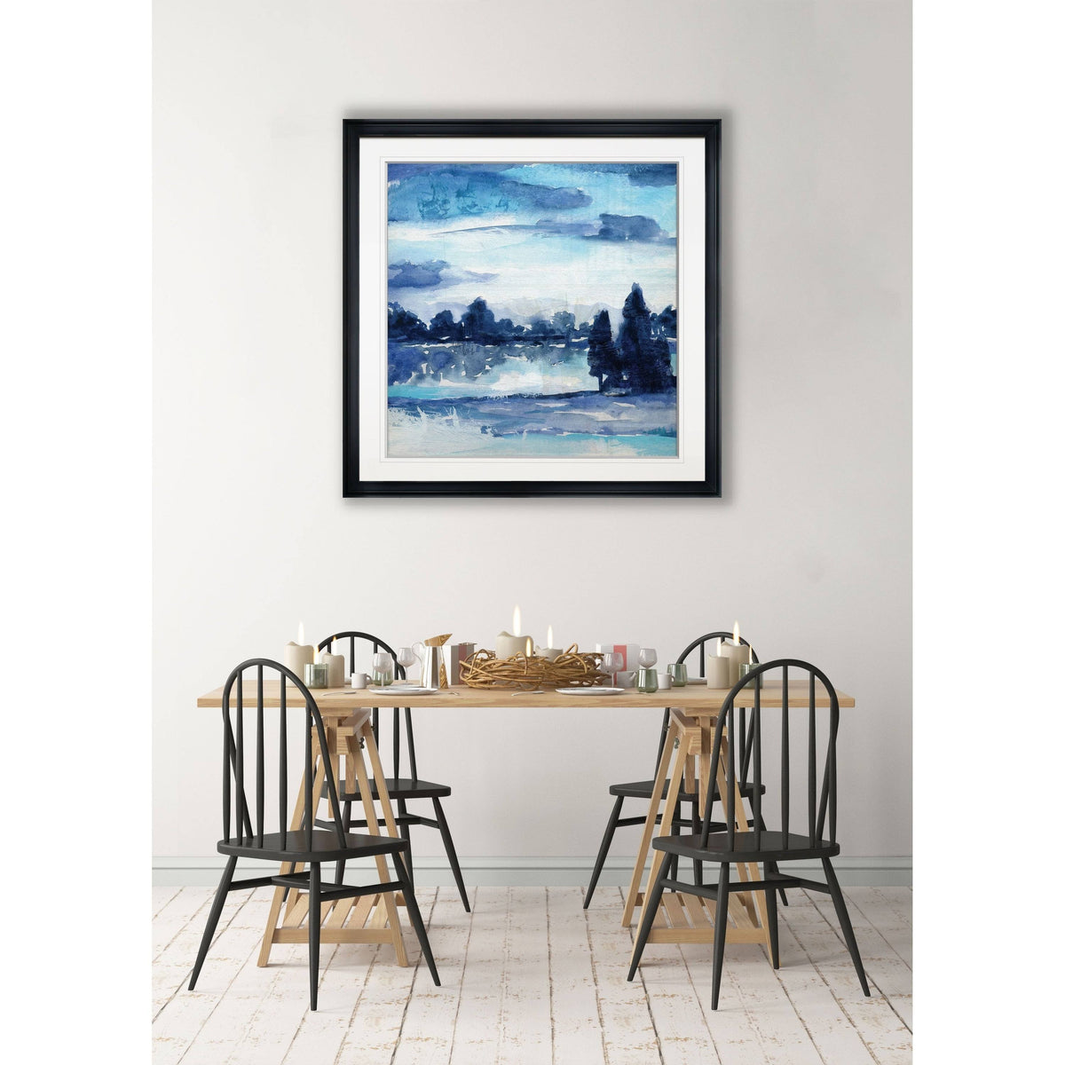 Framed Giclee Print 26x26 X94376