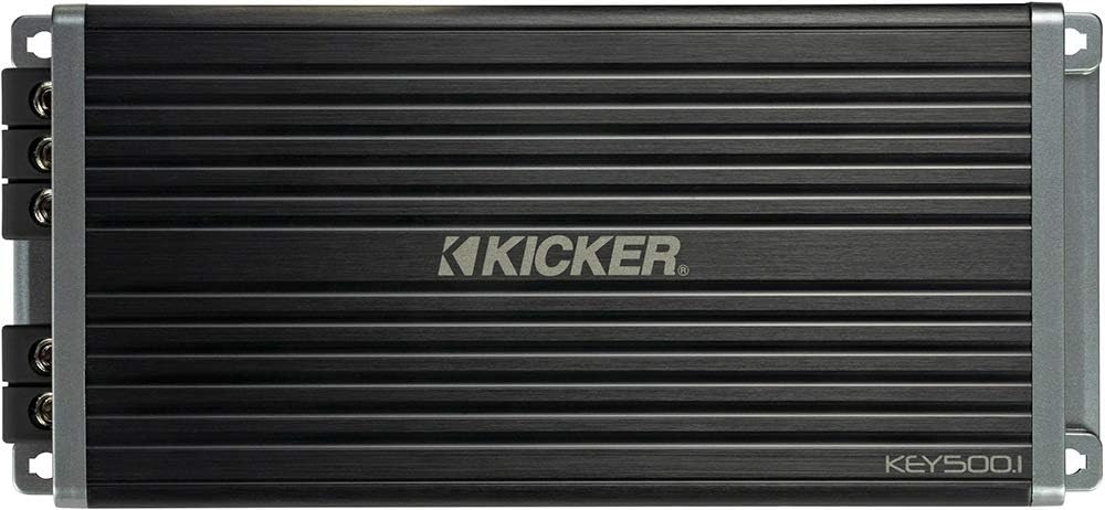Black Digital Signal Processor Mono Subwoofer Amplifier Vehicle Audio System V173