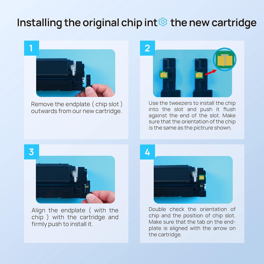 4 Pack High Yield Toner Cartridge E68526
