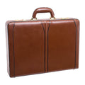 Brown Leather Attache Case V321