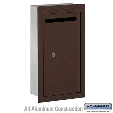 Slim Recessed Aluminum Letter Box S6457