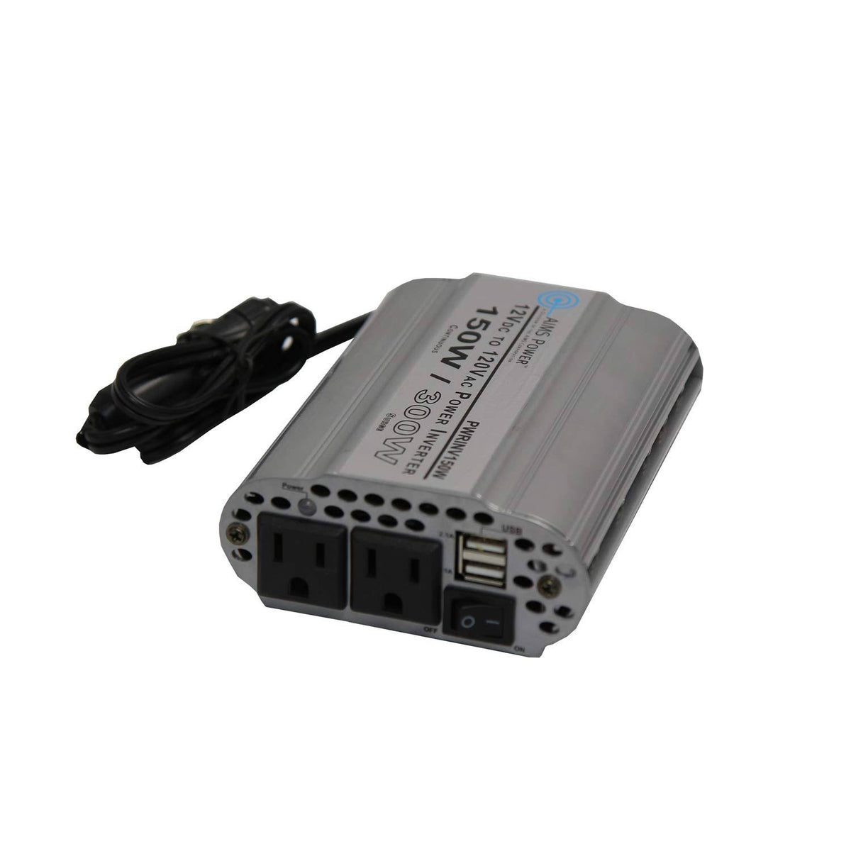 150 Watt Power Inverter with Lighter Cable G8565