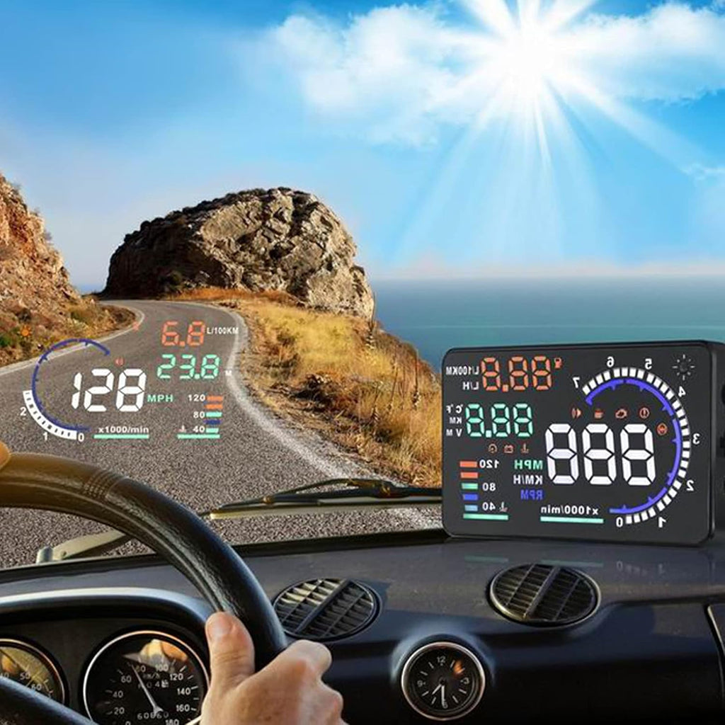 5.5 inches Multi Color Car HUD Head up Display O690859