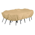 Terrazzo Patio Table & Chair Set Cover X98823