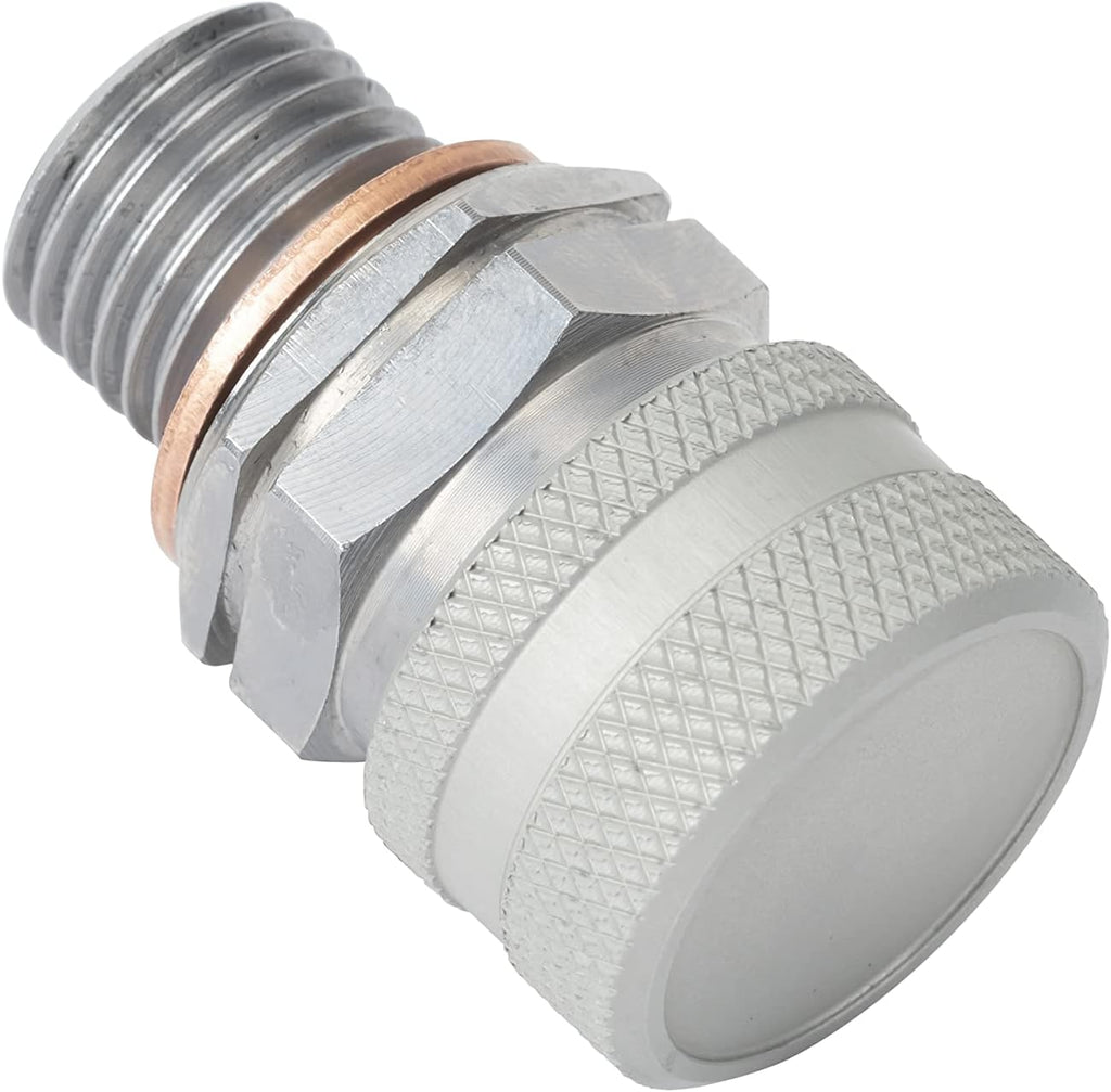 Oil Drain Valve Plug M14x1.25x12mm Steel Pack of 2 V946271