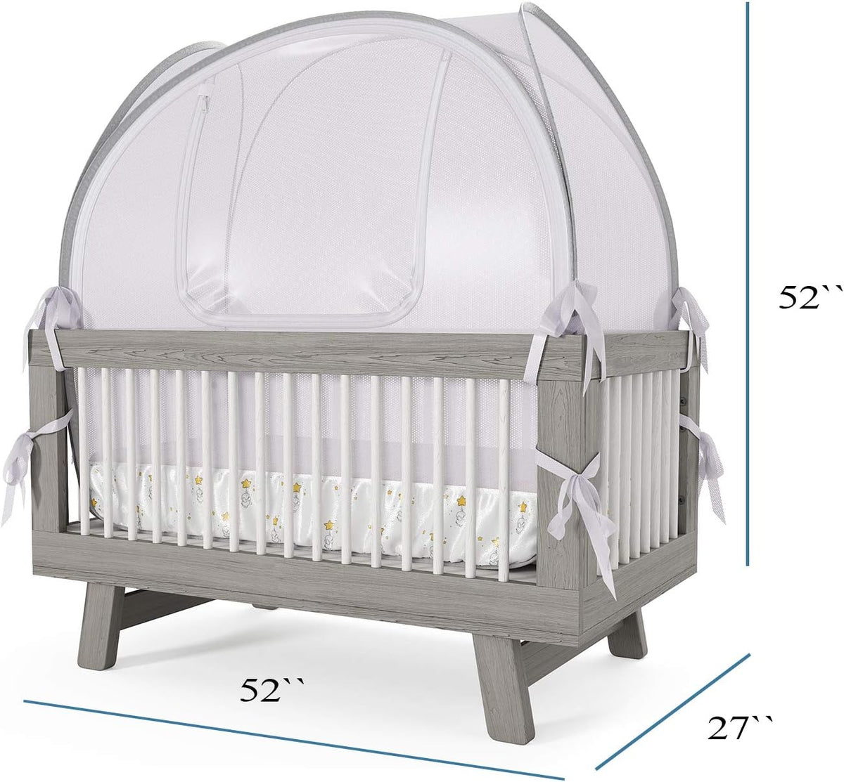 Pack of 2 Popup Crib Net Tent D3093