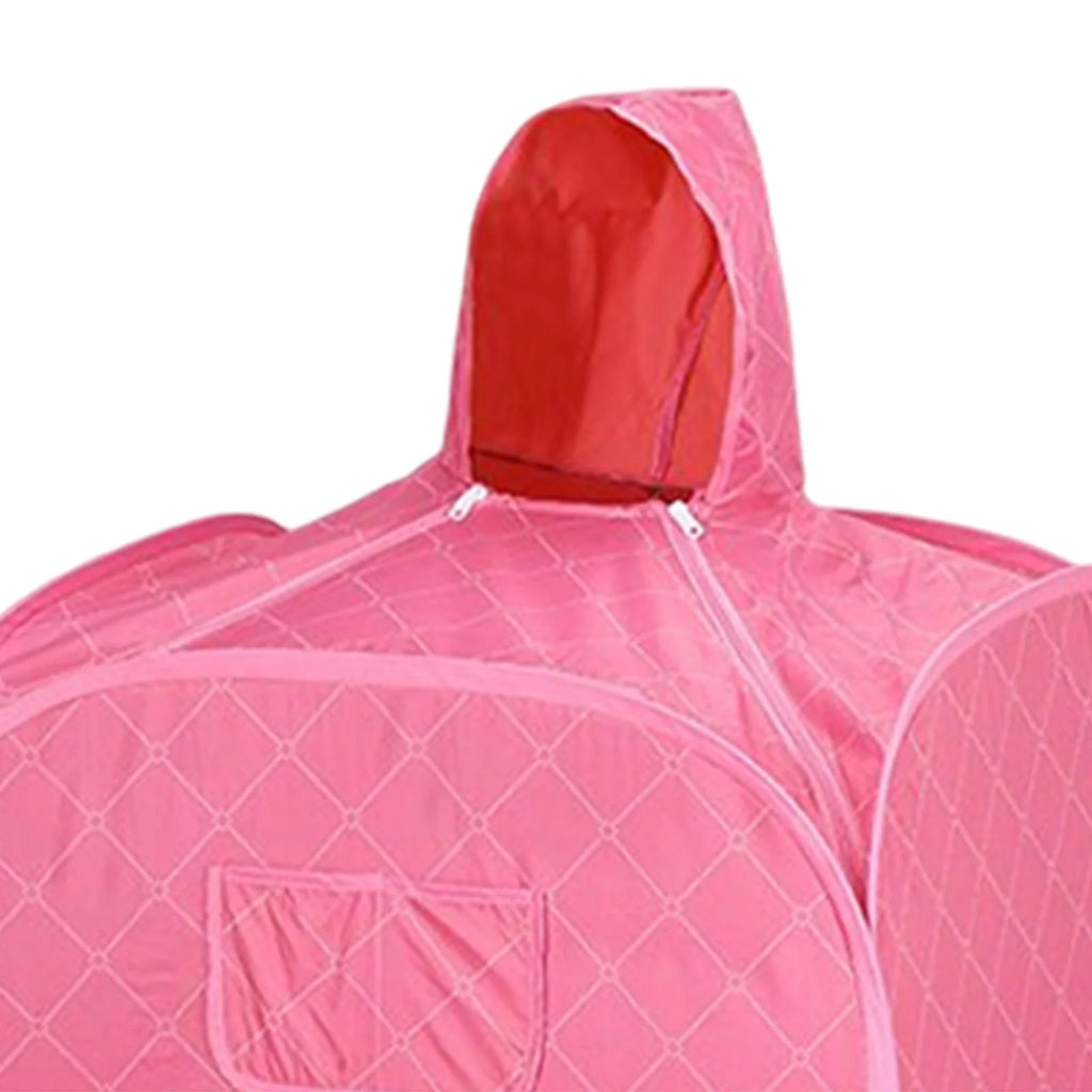 Pink Portable Personal Steam Sauna with Hood F702746