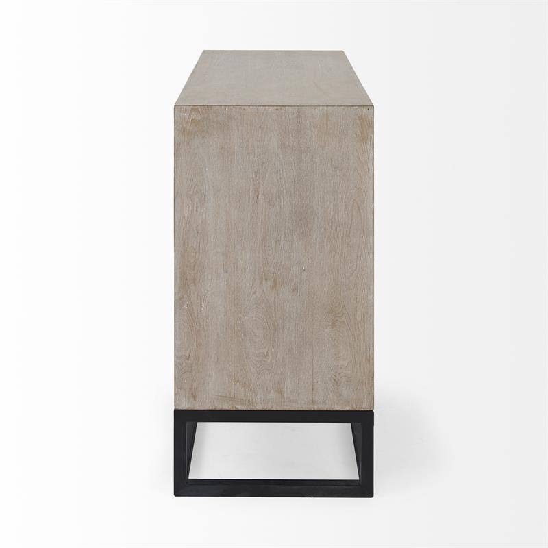 Light Brown 3 Drawer Accent Cabinet P4939
