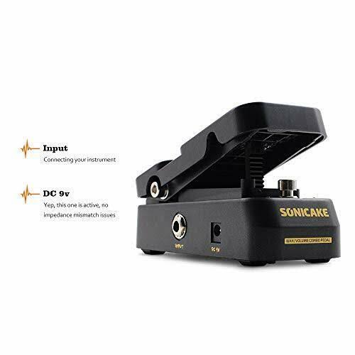 Active Volume Wah Guitar Effects Pedal D136