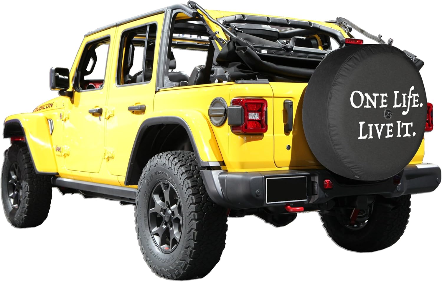 32 Soft JL Tire Cover for Jeep Wrangler JL with Back-up Camera I387