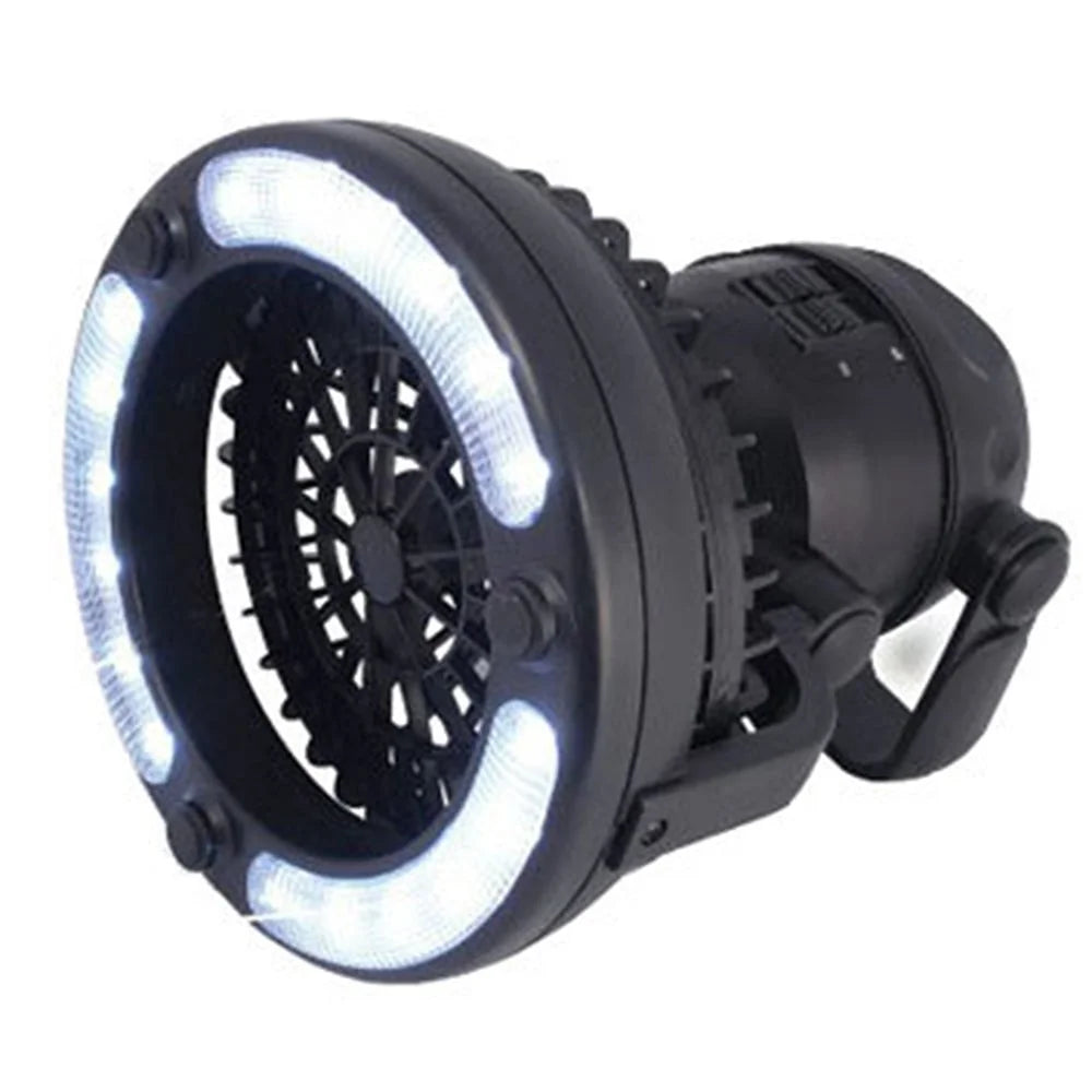 2-in-1 18 LED Camping Light Flashlight and Ceiling Fan J98522