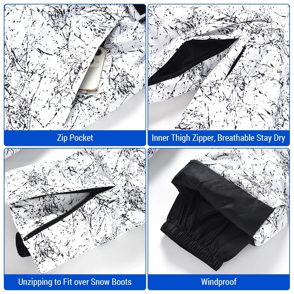 Women's Waterproof Ski Trousers Q208