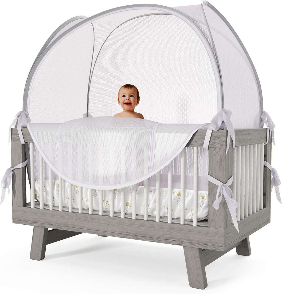 Pack of 2 Popup Crib Net Tent D3093