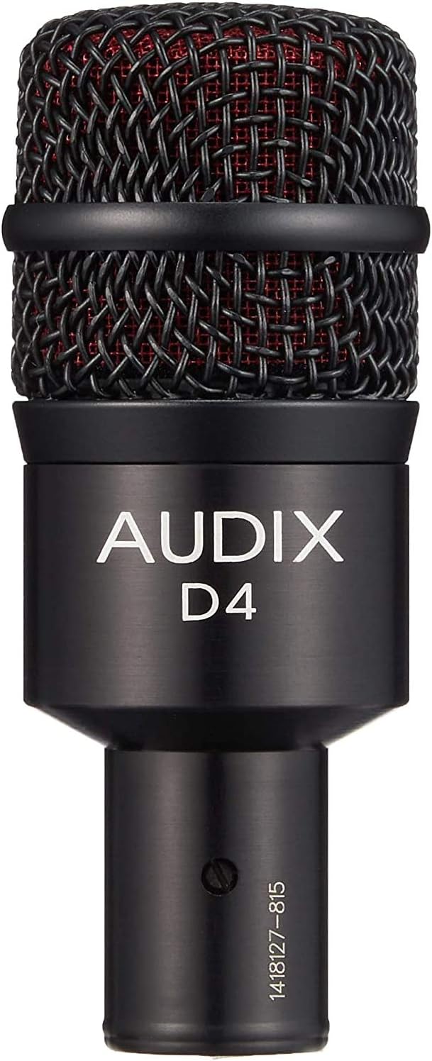 Dynamic Instrument Microphone with Hyper-Cardioid Microphone Clip B1213