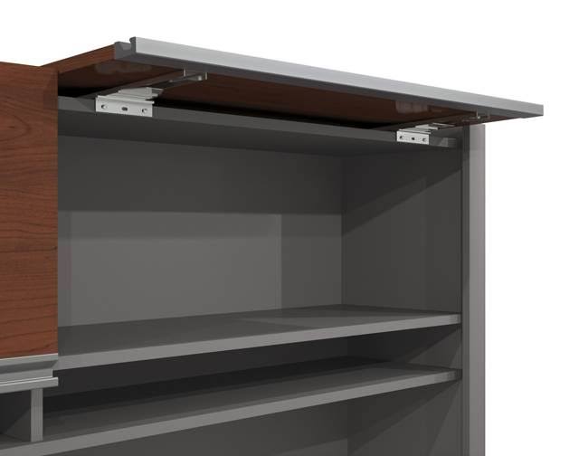 Bordeaux Slate Lateral File Cabinet C801